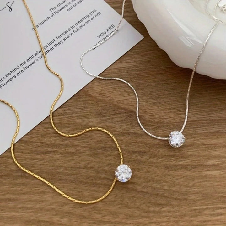 DELACROIX | COLLIER EN PIERRES DE MOISSANITE