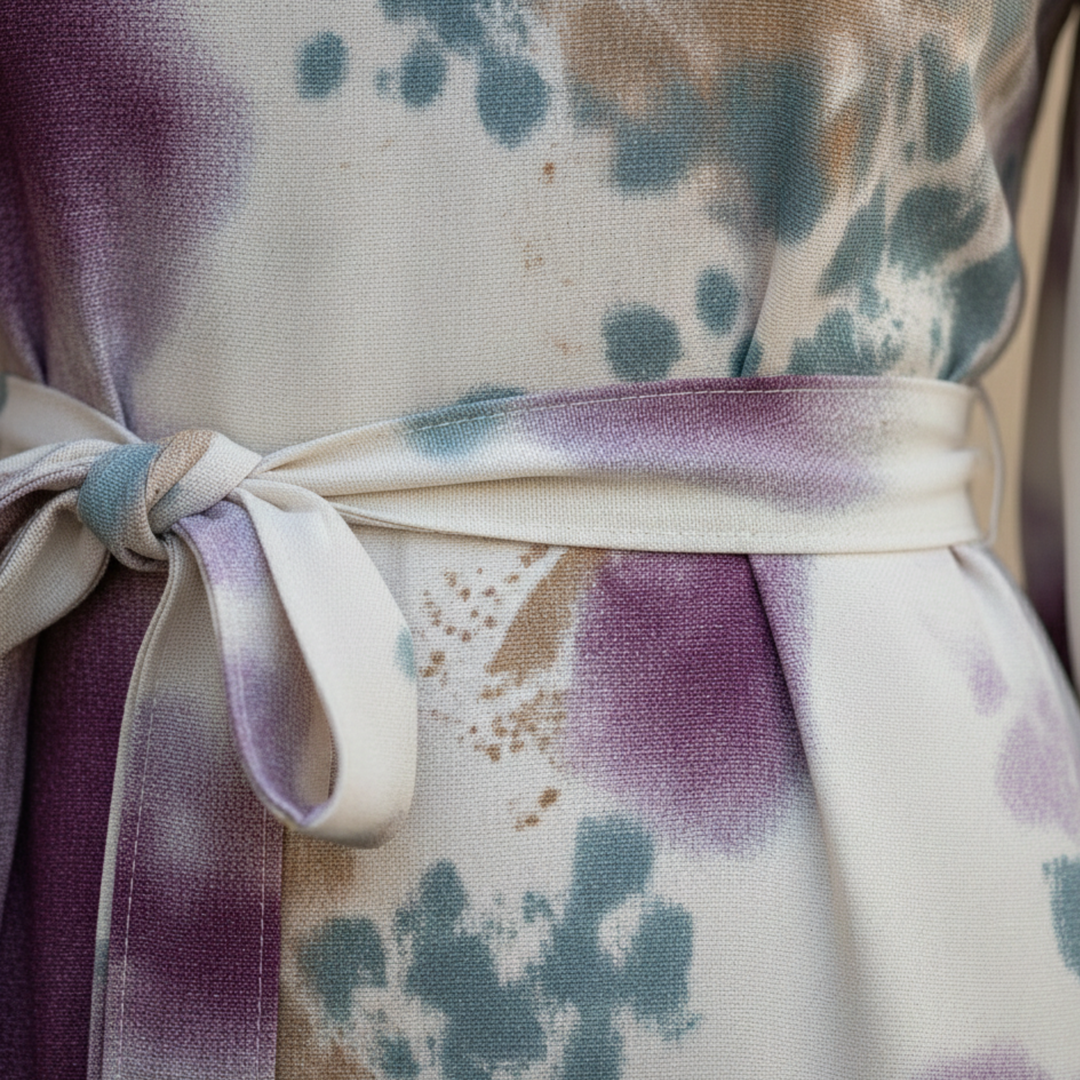 DELACROIX | Midi Élégant à Motifs Raffinés