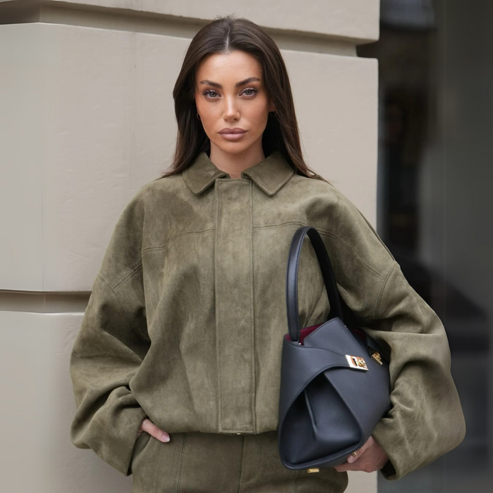 DELACROIX | VESTE EN FAUX SUÈDE