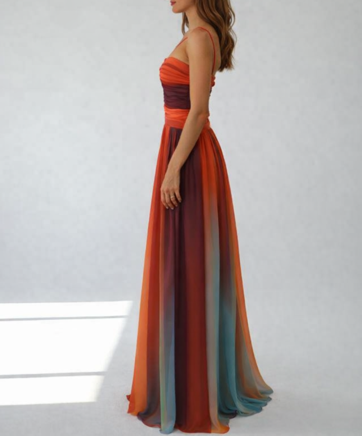 DELACROIX | Robe Maxi Élégante Lila