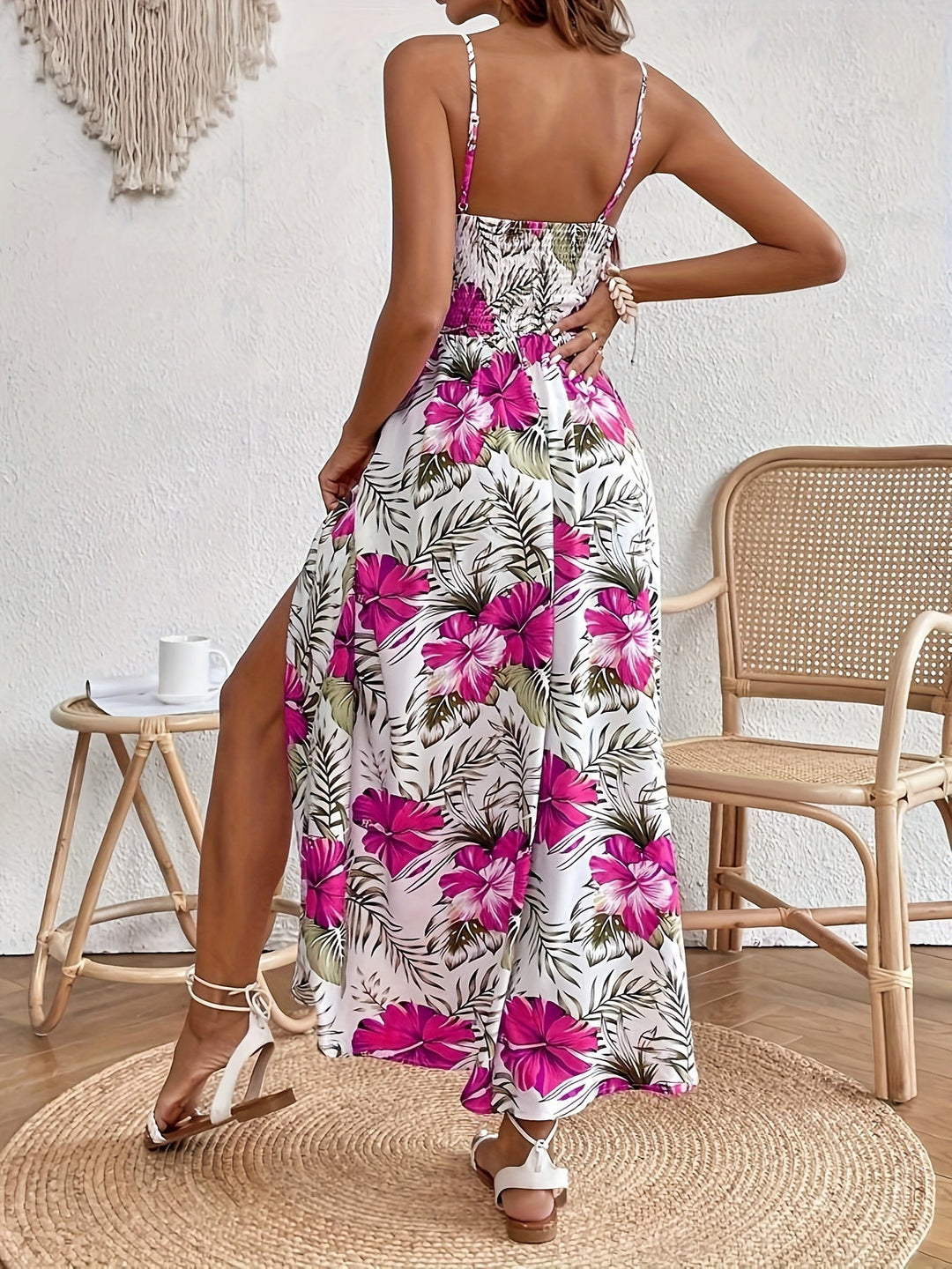 DELACROIX | Robe Maxi Allure Florale