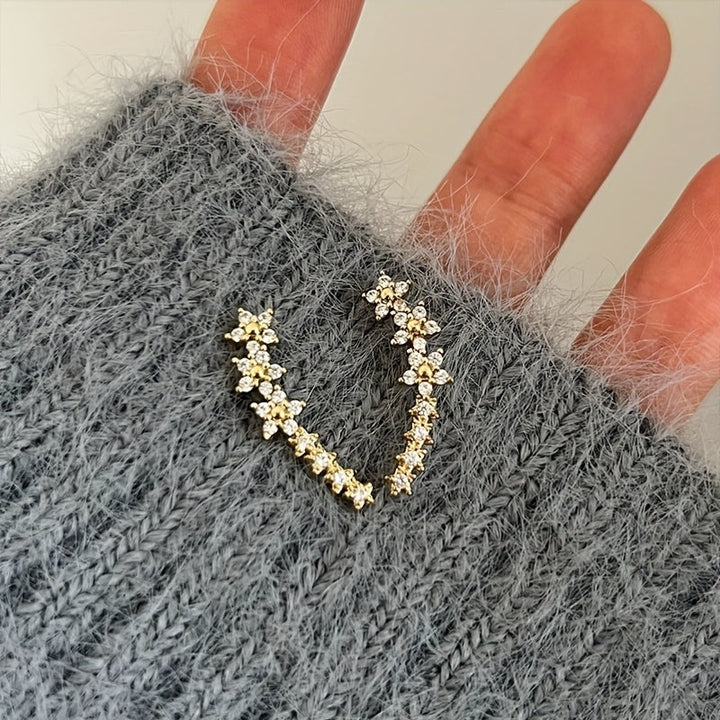 DELACROIX | BOUCLES D’OREILLES FLORALES INTEMPORELLES