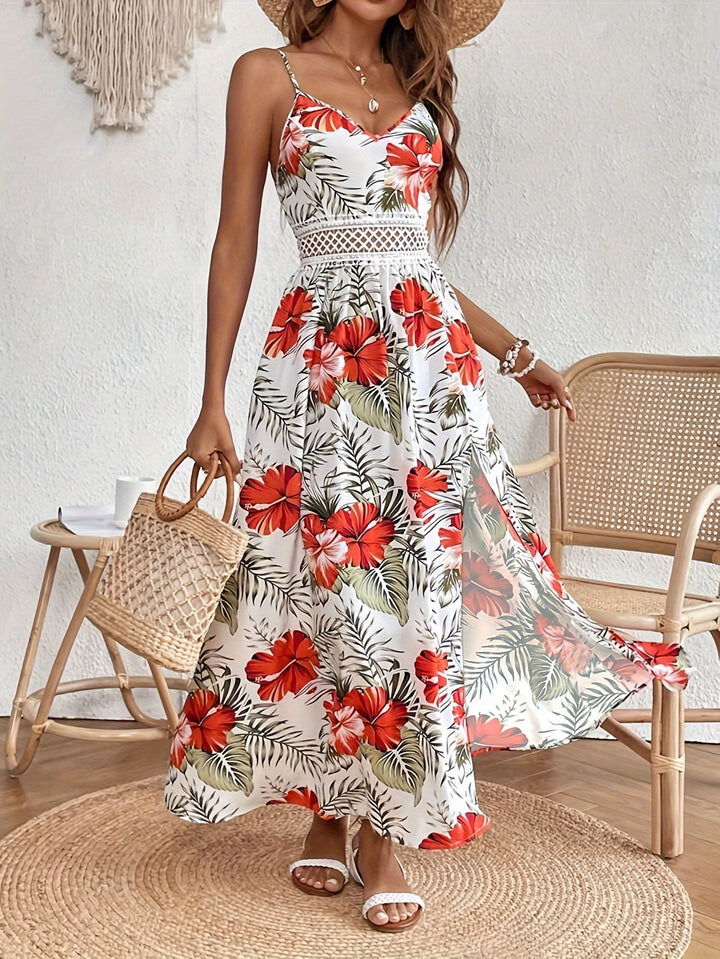 DELACROIX | Robe Maxi Allure Florale