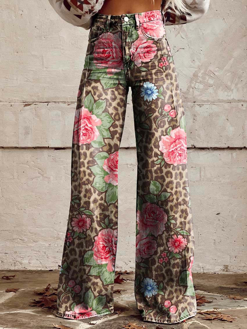 DELACROIX | Pantalon pour femme joyeux vintage (1+1 GRATUIT)