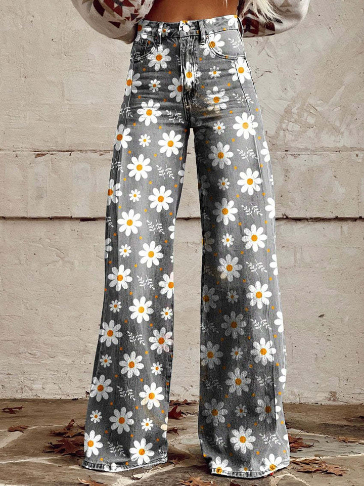 DELACROIX | Pantalon pour femme joyeux vintage (1+1 GRATUIT)