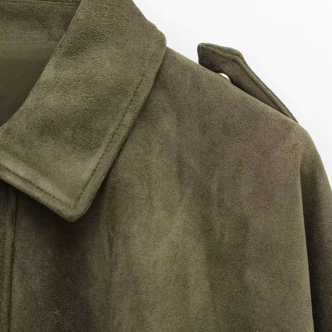 DELACROIX | VESTE EN FAUX SUÈDE