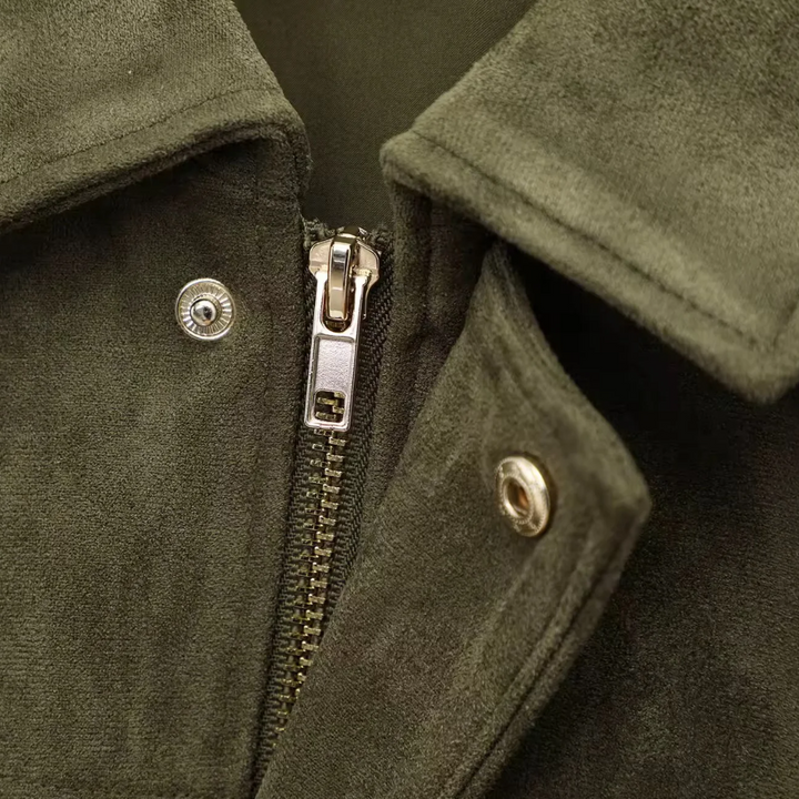 DELACROIX | VESTE EN FAUX SUÈDE