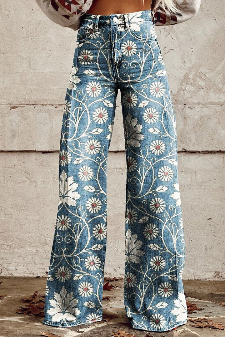 DELACROIX | Pantalon pour femme joyeux vintage (1+1 GRATUIT)
