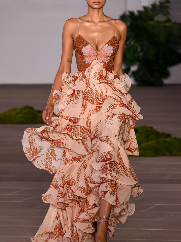 DELACROIX | Robe Maxi Papillon Signature (STOCK LIMITÉ!)