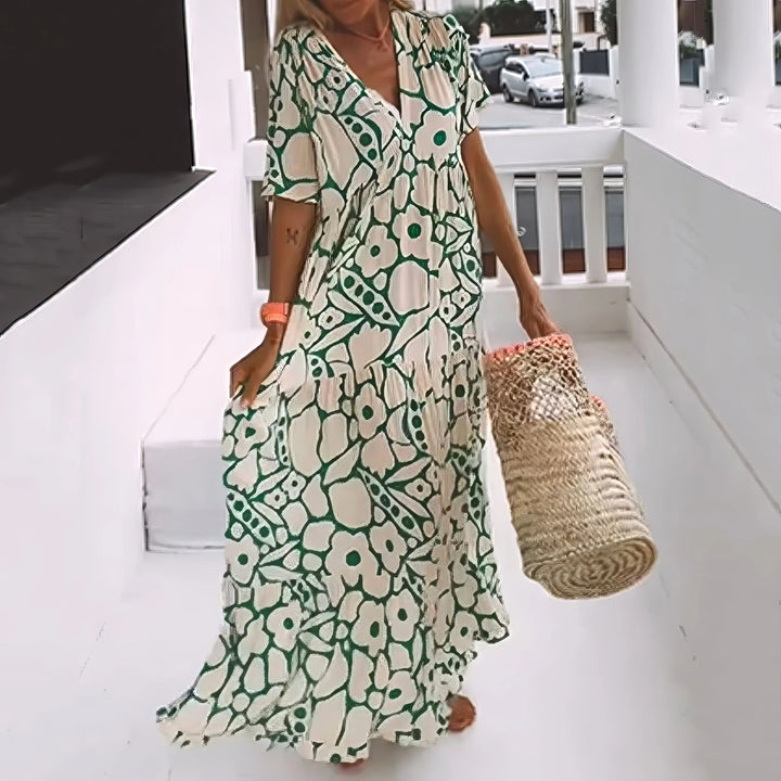 DELACROIX | Robe Maxi Élégance Naturelle