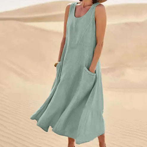 DELACROIX | Robe Maxi Confort Naturel Chloé