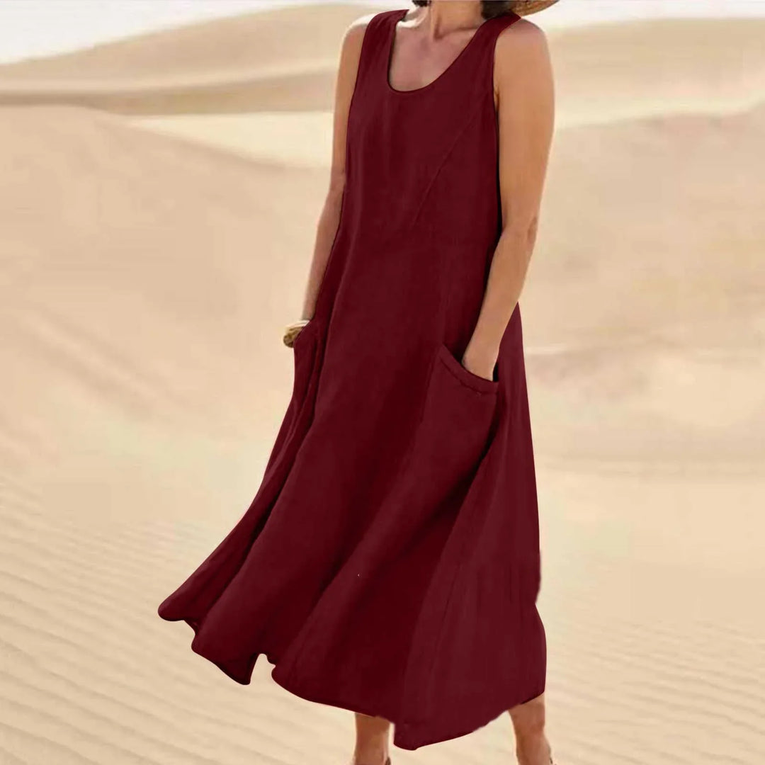 DELACROIX | Robe Maxi Confort Naturel Chloé