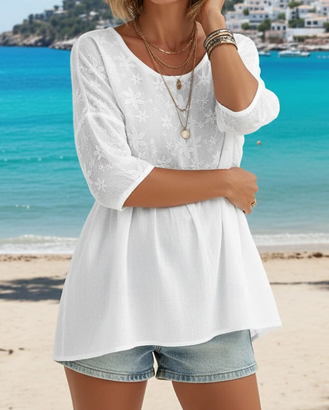 DELACROIX | Haut en Dentelle Lunaire