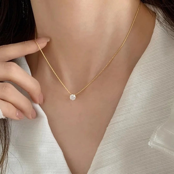DELACROIX | COLLIER EN PIERRES DE MOISSANITE
