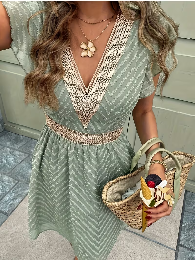 DELACROIX | Robe Raffinée Dentelle Sophie