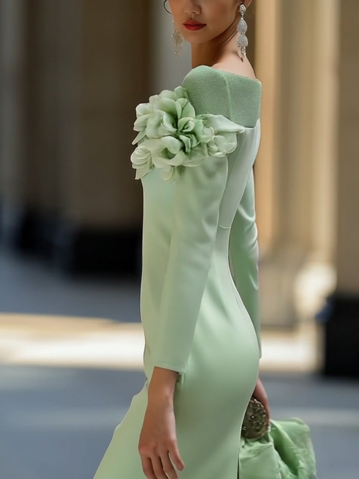 DELACROIX | ROBE DE LUXE ÉPAULES DÉNUDÉES