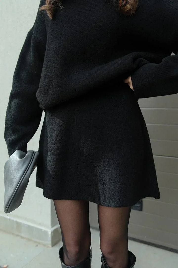 DELACROIX | ENSEMBLE MAILLE PULL ET JUPE