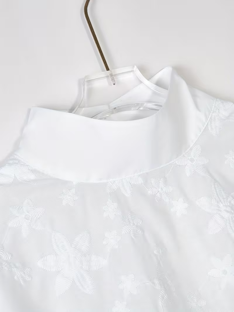 DELACROIX | Blouse Élégante à Motifs Floraux