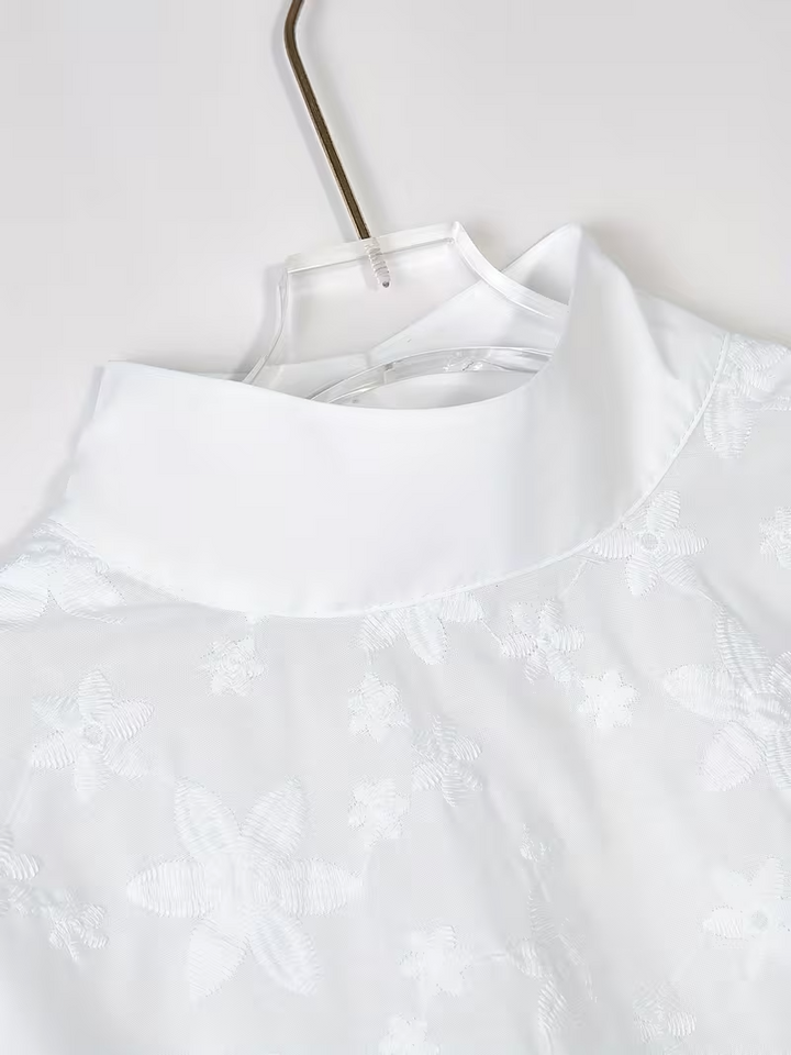 DELACROIX | Blouse Élégante à Motifs Floraux